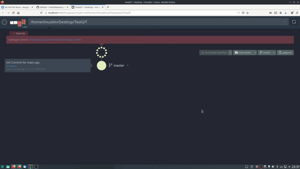 GIT GUI for Linux | Easy and simple Git GUI for Linux